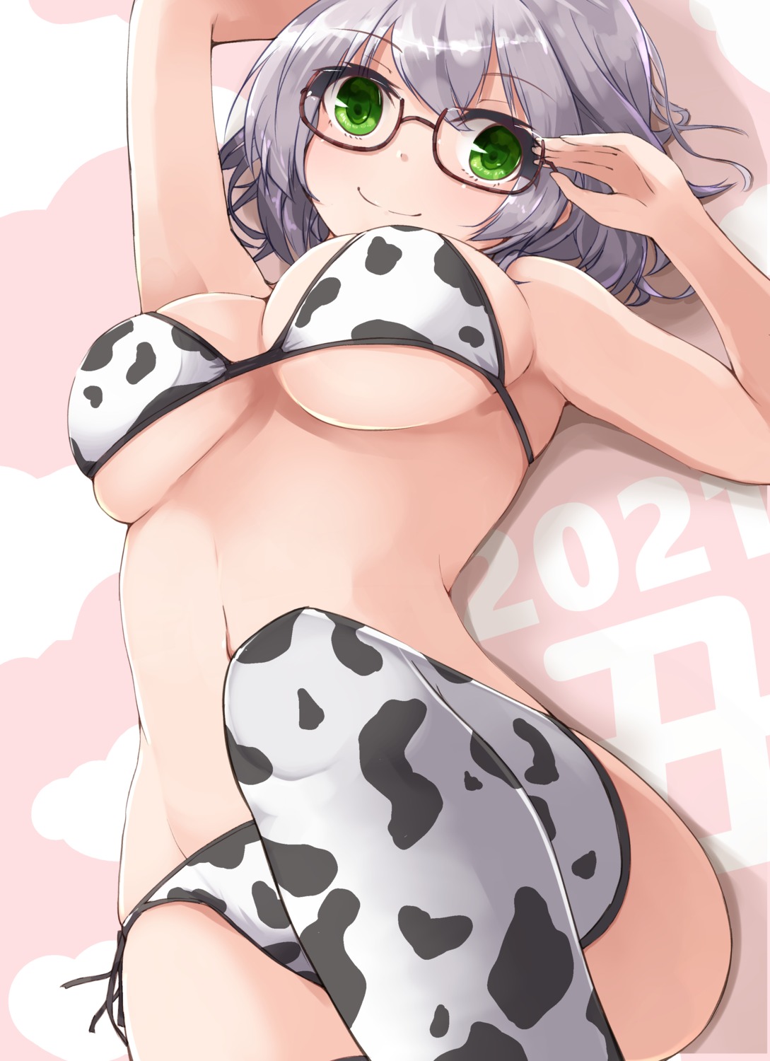 Kuro Be Ok Hololive Shirogane Noel Bikini Megane Swimsuits